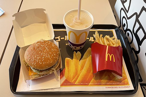 McDonald’s Big Mac Set in Japan 2022.06.02