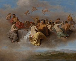 Cornelis van Poelenburgh: Council of the Gods