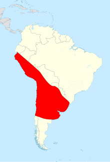 Megatério range map.svg