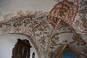 English: Fresco in Melby church in Halsnæs