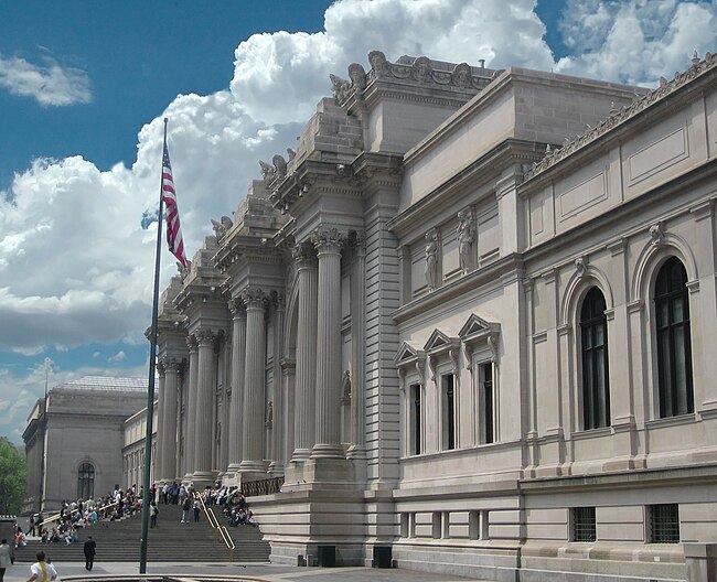 The Metropolitan Museum of Art at Fifth Avenue and 82nd Street