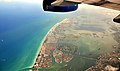Aerial view of Miami and Miami Beach