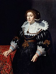 Michiel Jansz van Mierevelt, Portrait of a woman, Museum of Fine Arts of Lyon