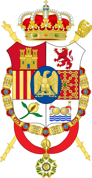 File:Middle Coat of Arms of Joseph Bonaparte as King of Spain (type 2).svg