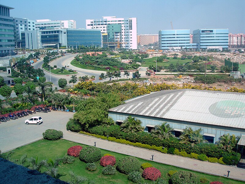 File:MindSpace campus in Hyderabad, India.jpg
