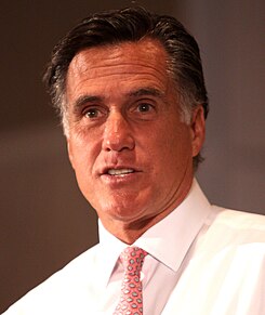 Portrait of Mitt Romney