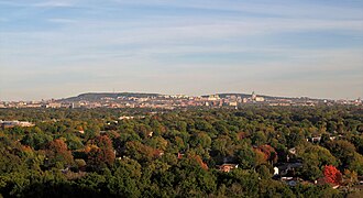 Flanc nord du mont Royal