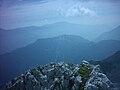 Il monte Altissimo visto dalla Cima Moren (2418 m) nel gruppo del Pizzo Camino.