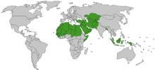 Muslim-majority countries Muslim majority countries2.png