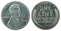 The 1943 steel penny NNC-US-1943-1C-Lincoln Cent (wheat, zinc-coated steel).jpg
