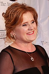 Nancy Cartwright portrays Cynthia, a supposed 'fiancee' of ex-convict Andy from Diane's dreams in "Diane's Nightmare". Nancy Cartwright (12306390453).jpg