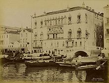 Hotel in the late 19th century Naya, Carlo (1816-1882) - n. 88a - Venezia - Riva degli Schiavoni.jpg