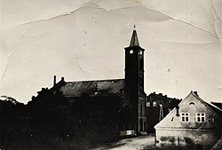 Kirche Seckenburg um 1938