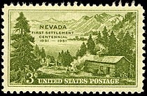 First Nevada settlement
1951 issue Nevada Centennial 1951 U.S. stamp.1.jpg