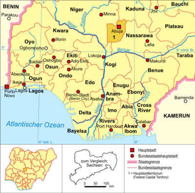 Nixeria: Etimoloxía, Historia, Xeografía