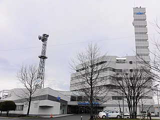 Nihonkai Telecasting TV station in Tottori Prefecture, Japan