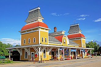 North Conway station in 2013 North Conway Railway Station.jpg