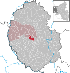 Oberpierscheid - Carte