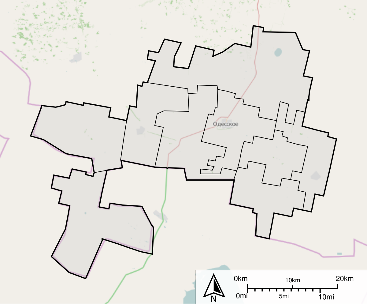 Одесское омск карта