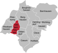 Ortsteile Borgholzhausen - Ostbarthausen