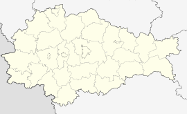 Poloha mesta v Kurskej oblasti