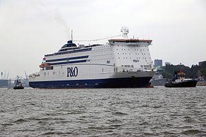 P&O RoRo Ferry Pride of Hull, Rotterdam