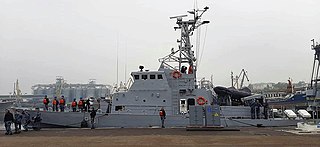 Ukrainian patrol vessel <i>Starobilsk</i> Island-class patrol boat of the Ukrainian Navy
