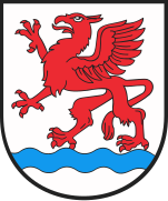 Polski: Herb Białogardu English: Coat of arms of Białogardu
