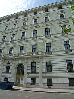 Palais Gutmann building in Vienna, Austria