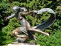 Eglės žalčių karalienės skulptūra Palangos Botanikos parke
