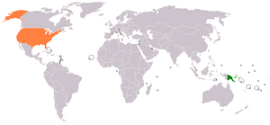 США и Папуа — Новая Гвинея
