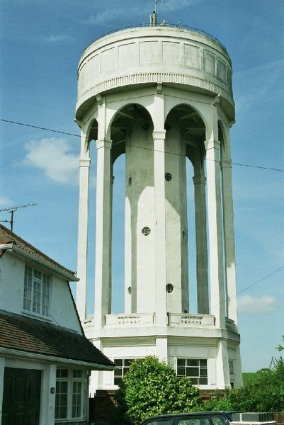 The Tilehurst Water Tower was built in the 1930s, to provide water at pressure to the growing village population