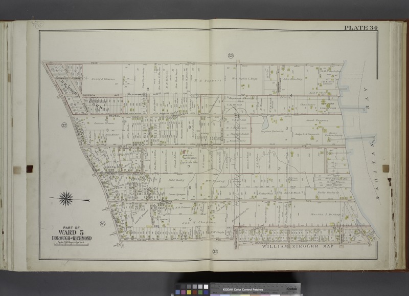 File:Part of Ward 5. (Map bound by Page sty (Beach), Raritan Bay, Surf Ave, Rockaway St, Belmont Ave, Sleight Ave, Amboy Road) NYPL1646301.tiff