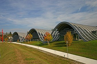 The Zentrum Paul Klee in Berne, Switzerland by Renzo Piano (2005)
