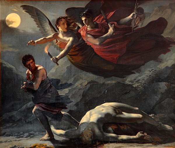 Justice and Divine Vengeance Pursuing Crime by Pierre-Paul Prud'hon, c. 1805–1808