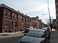 Aspen Street, Fairmount, Philadelphia, PA 19130, looking east, 260 block