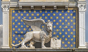   Lion of San Marco in Clock tower