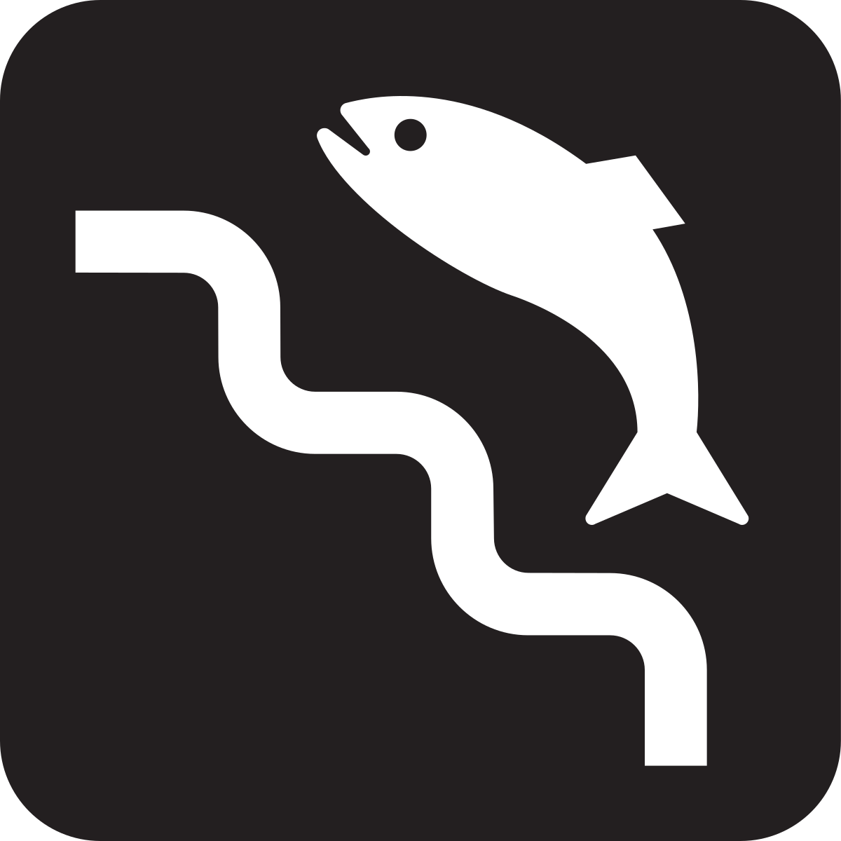 Download File Pictograms Nps Water Fish Ladder 2 Svg Wikimedia Commons