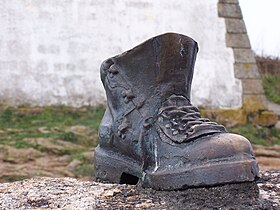 Zapato de peregrino, Fisterra, Galicia