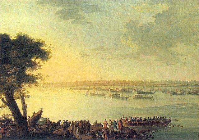 Juin 1787 : Catherine II de Russie quitte Kaniev.