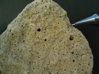 A clay sample recovered from an ET-DSP project. Pore Rock.png