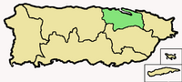 Map Archdiocese of San Juan de Puerto Rico