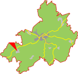 Posisi Wipperfeld di kota Wipperfürth