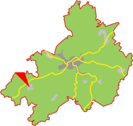 Kaart van Wipperfeld