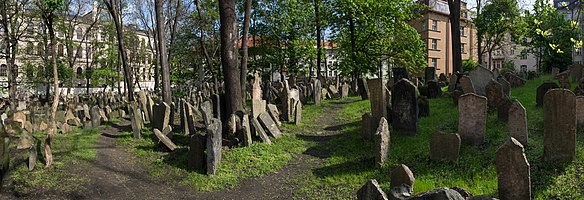 Old Jewish Cemetery, Prague