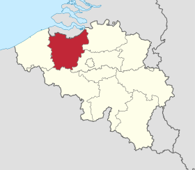 Provincie Oost-Vlaanderen in Belgium.svg