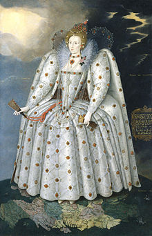 Queen Elizabeth I ('The Ditchley portrait') by Marcus Gheeraerts the Younger Queen Elizabeth I ('The Ditchley portrait') by Marcus Gheeraerts the Younger.jpg