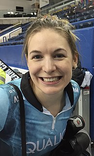 Rachelle Brown Canadian curler from Edmonton, Alberta