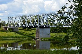 Day 5: Railway bridge in Daugavpils, Latvia