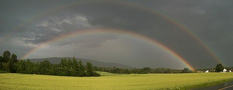 Rainbow at Seljord, Telemark